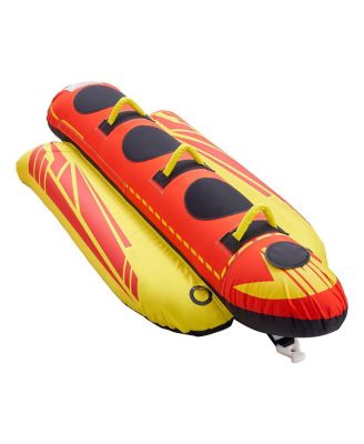 1-3 Rider Towable Boat Tube with Nylon Cover and Safety Valve