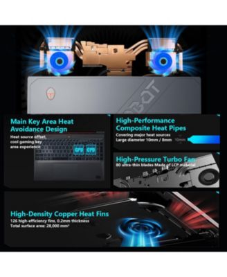 Storm 15 15.6" Traditional Laptop Intel Core i7 16GB RAM NVIDIA GeForce RTX 4050 1TB SSD Storage Windows 11 Home 165Hz