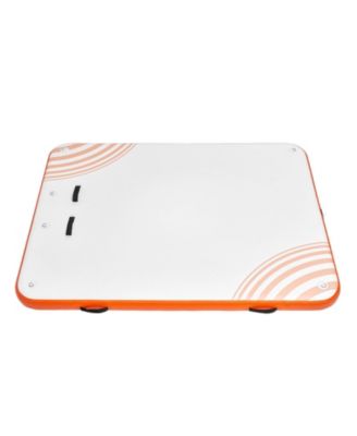 Inflatable Floating Dock Platform with Non-Slip Surface and Ladder