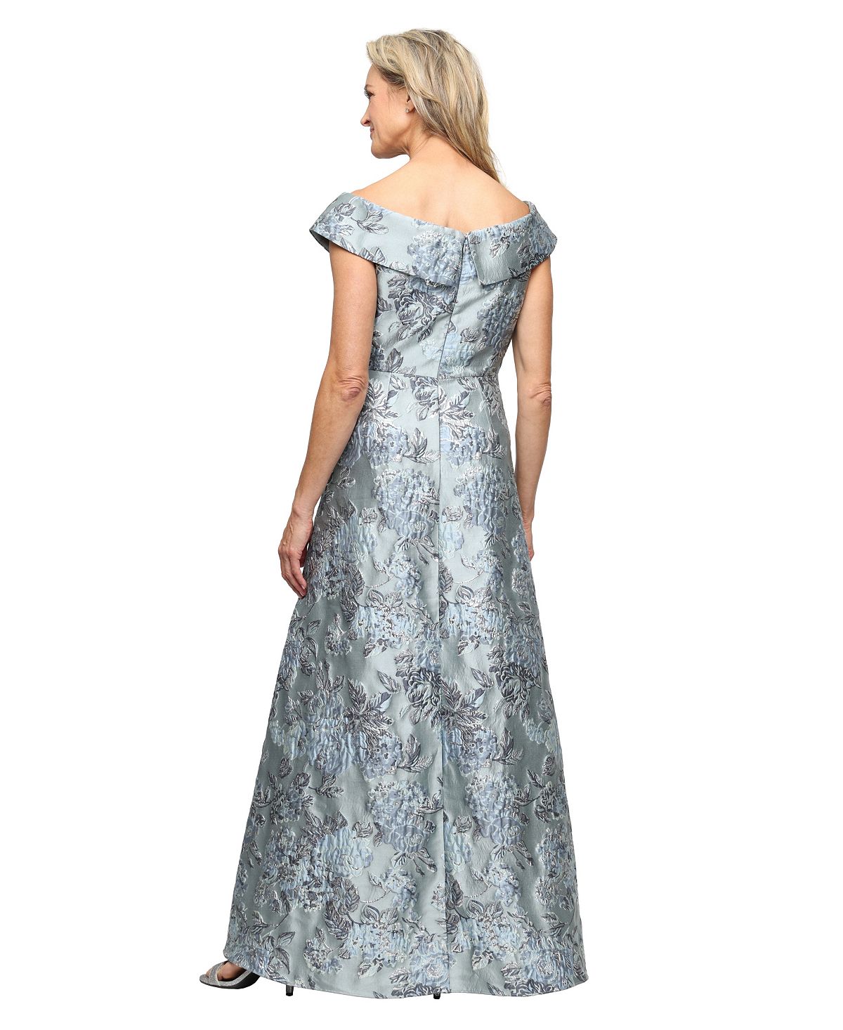 Alex Evenings Women's Off-The-Shoulder Ball Gown view 3 — MAYCSS fashion products