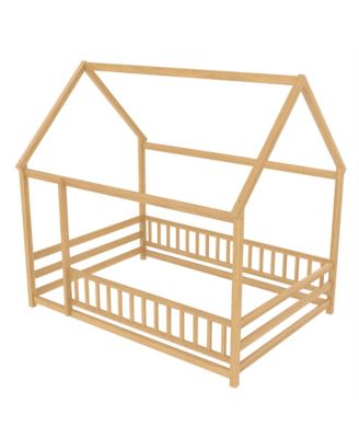  Wooden Floor Bed House Roof Frame Fence Guardrails