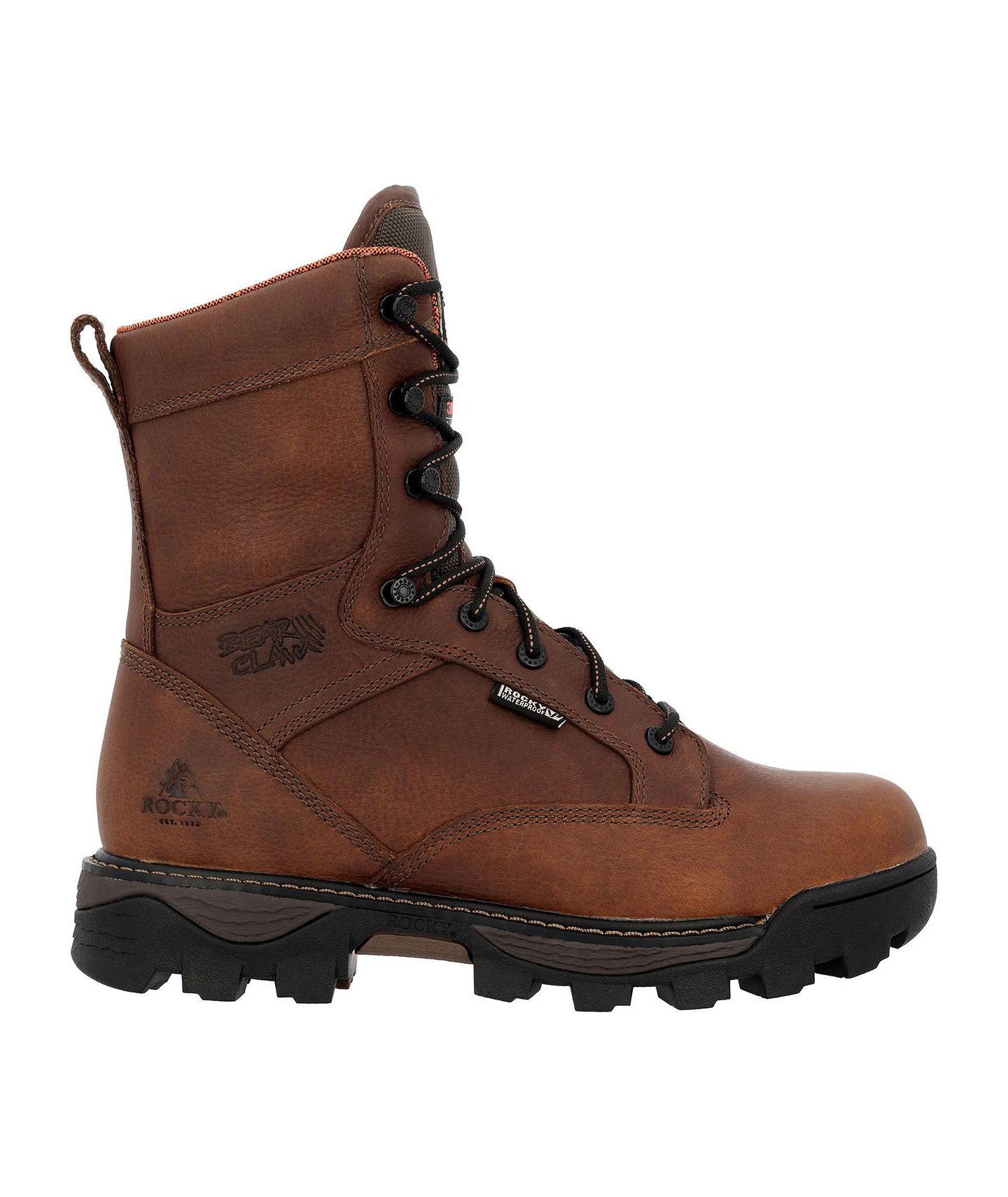 Мужские ботинки ROCKY BearClaw 400G Insulated Hunting Boot, цвет: Коричневый — фото 4