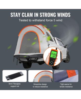  Truck Bed Tent for 2-3 People with Rainfly