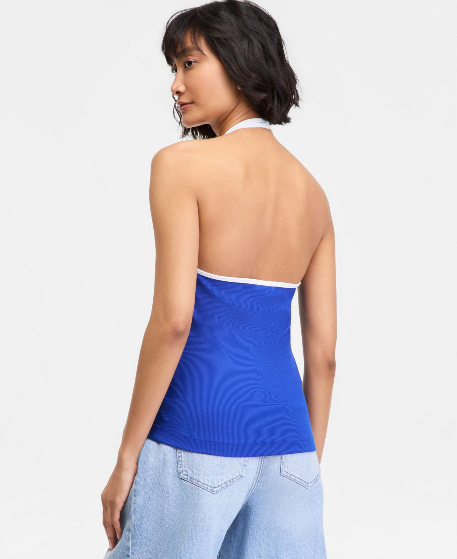 Women's V-Neck Halter Top