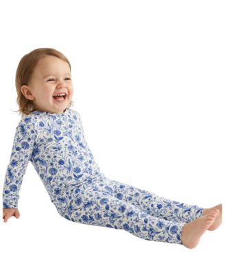 Baby Girls Porcelain Vine Pajama Set