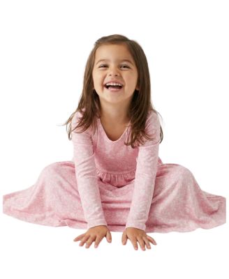 Girls Petite Fleur Bamboo Twirl Dress