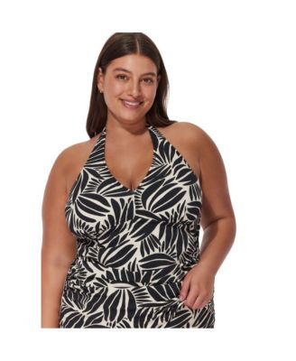 Women's Comeback Halter Tankini Top