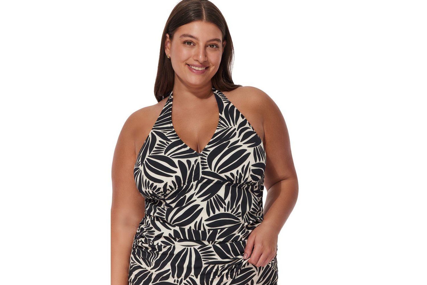 Women's Comeback Halter Tankini Top