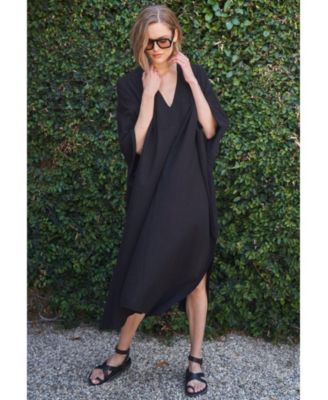 Women's Ocean+Main Cotton Midi Caftan