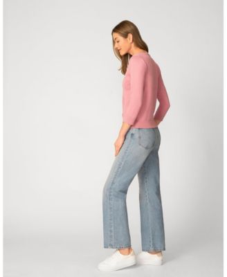 Women's Strawberry Stitch Button Cardigan