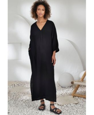 Women's Ocean+Main Gauze Arc Seam Caftan