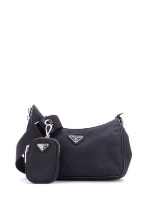 Small Re-Edition 2005 Shoulder Bag Tessuto