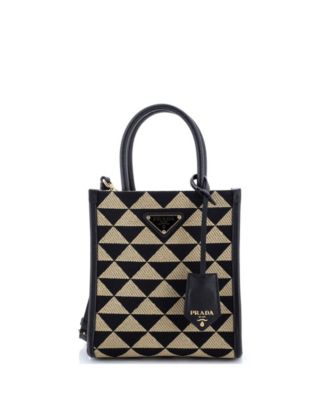 Mini Symbole Shopper Tote Jacquard