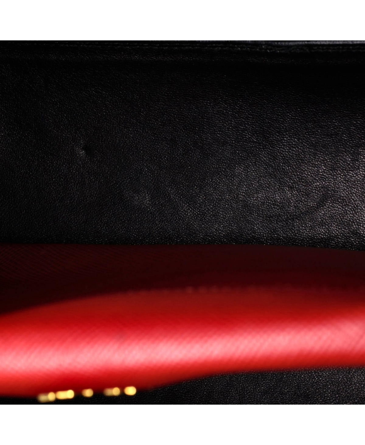 Pre-Owned Prada Medium Cuir Double Tote Saffiano Leather