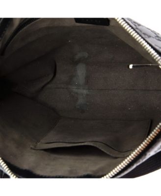 Small Signature Zip Messenger Bag Guccissima Leather