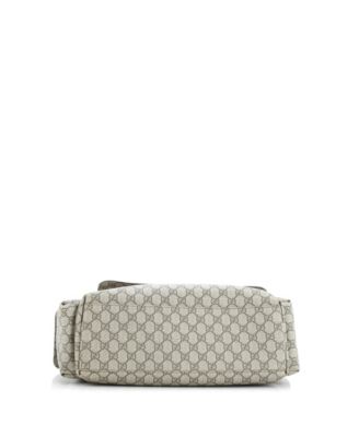 Diaper Bag GG Coated Canvas