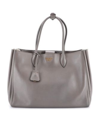 Large Soft Bibliotheque Tote City Calfskin
