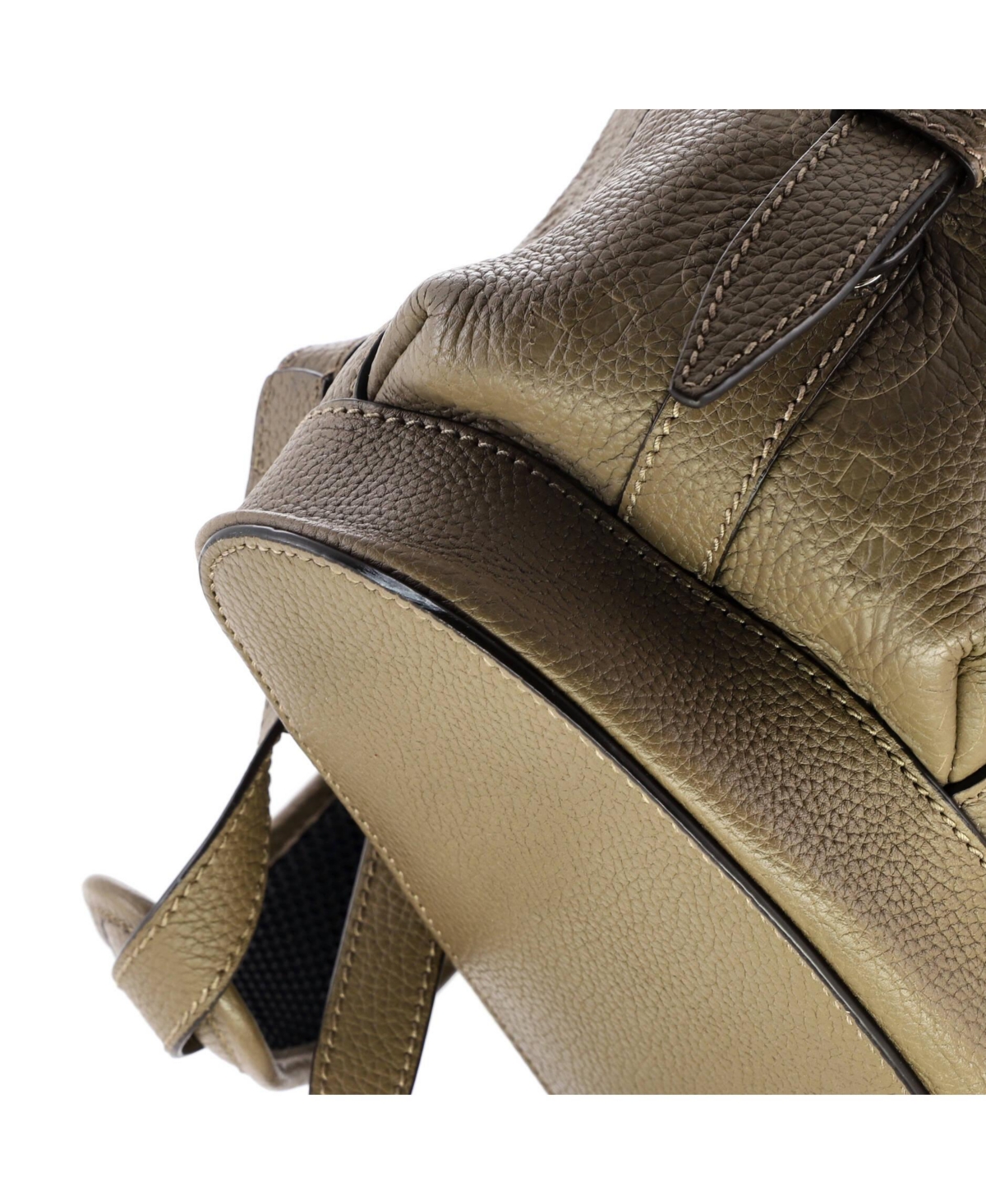 Pre-Owned Gucci Large Double Pocket Belt Backpack Jumbo Gg Embossed Leather