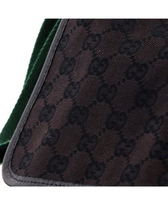 Medium Web Strap Flap Messenger GG Canvas