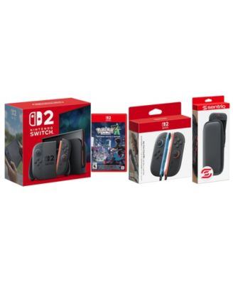 Switch 2 Console with Pokemon Legends Z-A, Extra Joy-Cons and Protective Case Bundle