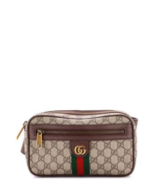 Medium Ophidia Belt Bag GG Coated Canvas
