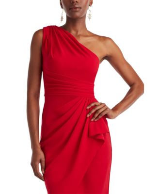 Women's Marston One-Shoulder Draped Cocktail Dress