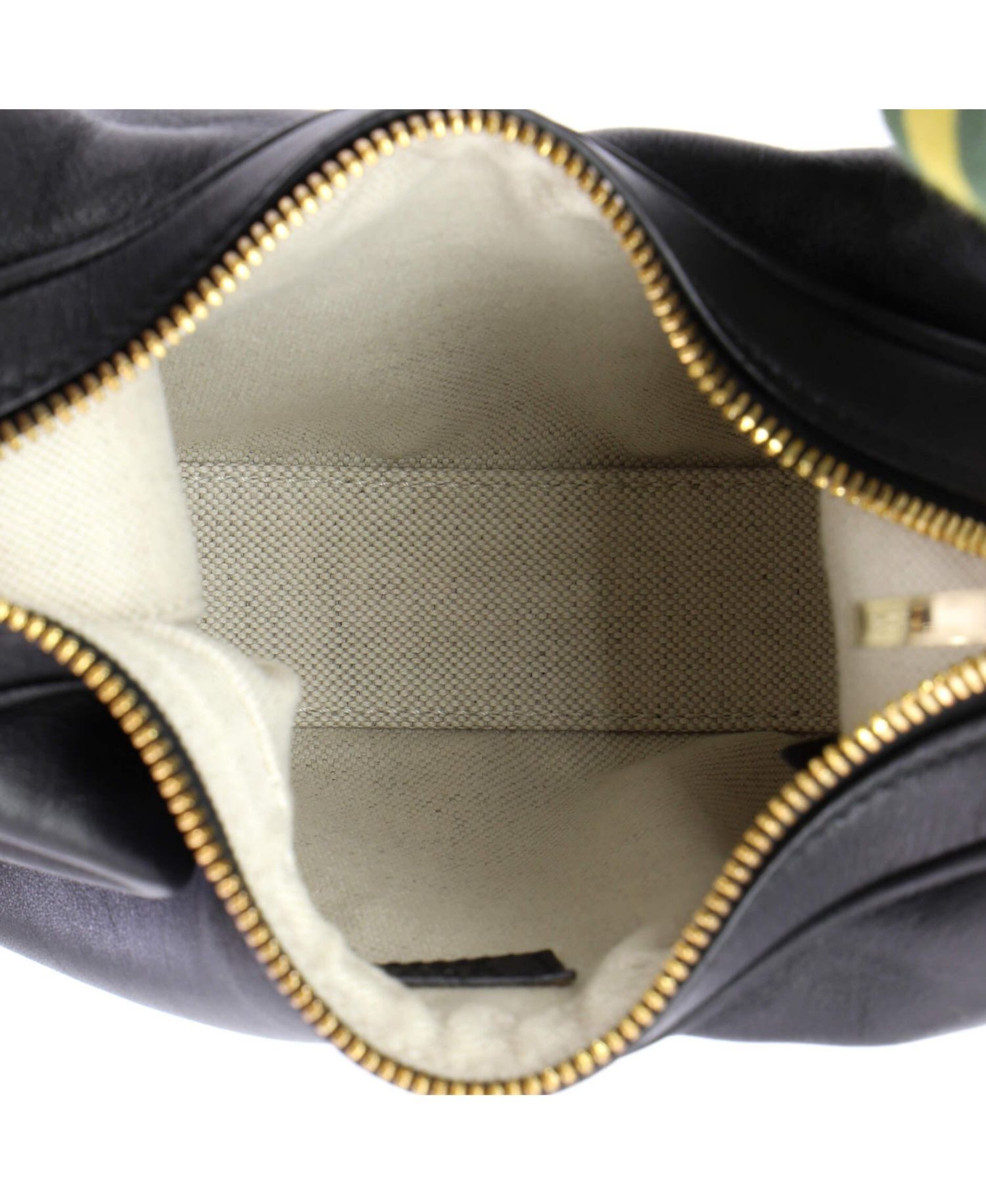 Small Attache Shoulder Bag Leather