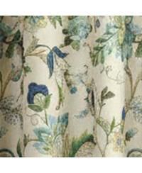 100% Polyester Brissac Colrful Jacobean Pattern Grommet Curtain Panel Lined 50"