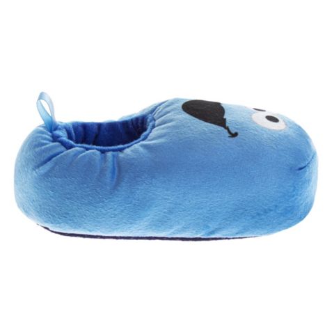 Тапочки Sesame Street Cookie Monster Slippers для мальчиков, цвет: Синий