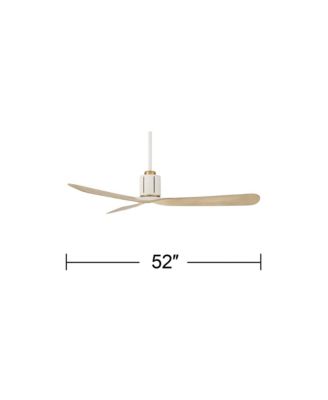 Avo Matte White Indoor Ceiling Fan with Remote