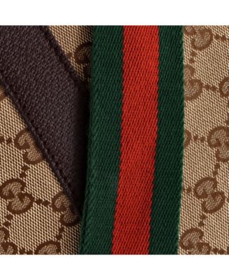 Medium Web Strap Flap Messenger GG Canvas