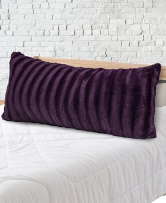 Textured Long Decorative Pillow, 18" x 40"