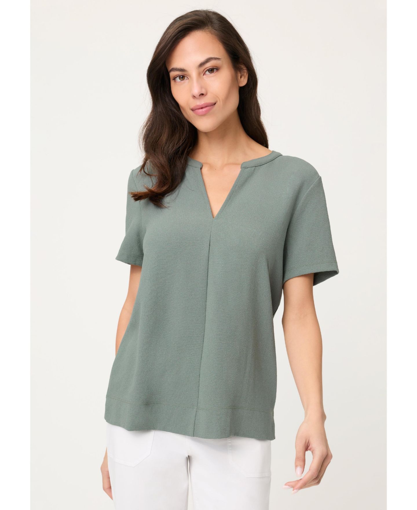 Женская футболка Olsen Mixed Media Tunic — фото 1