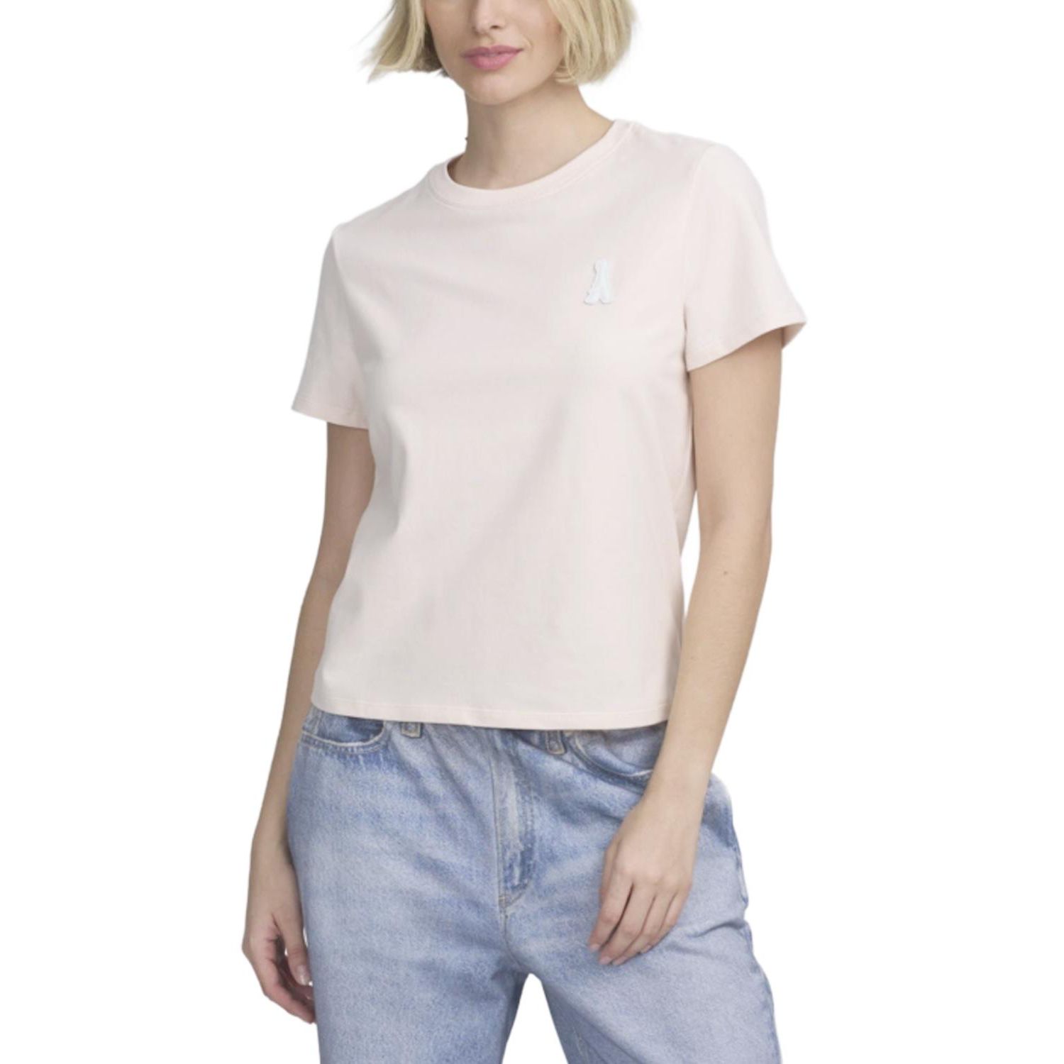 Women's Tee With Logo Applique