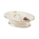 avanti gilded birds soap dish