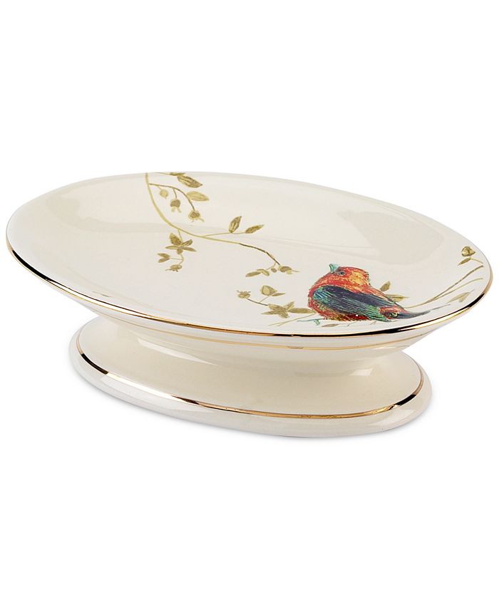 Avanti - Gilded Birds Soap Dish