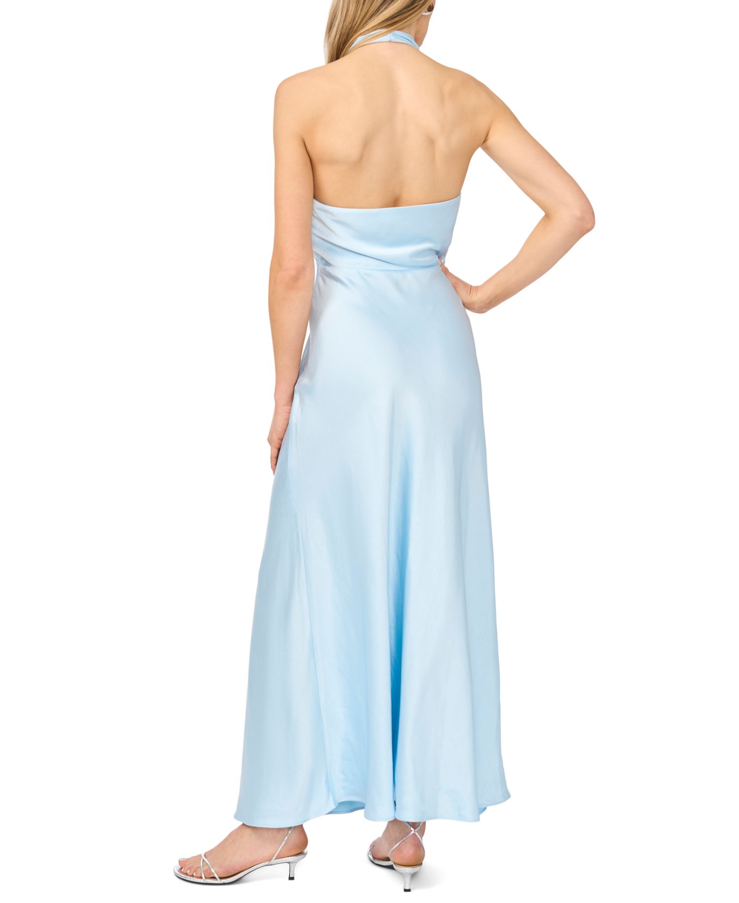 Women's Cowl Neck Maxi Slip Dress