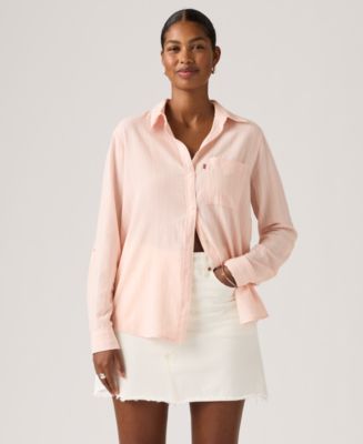 Levi's Women's Darlene Collared Button-Front Shirt - Macy's