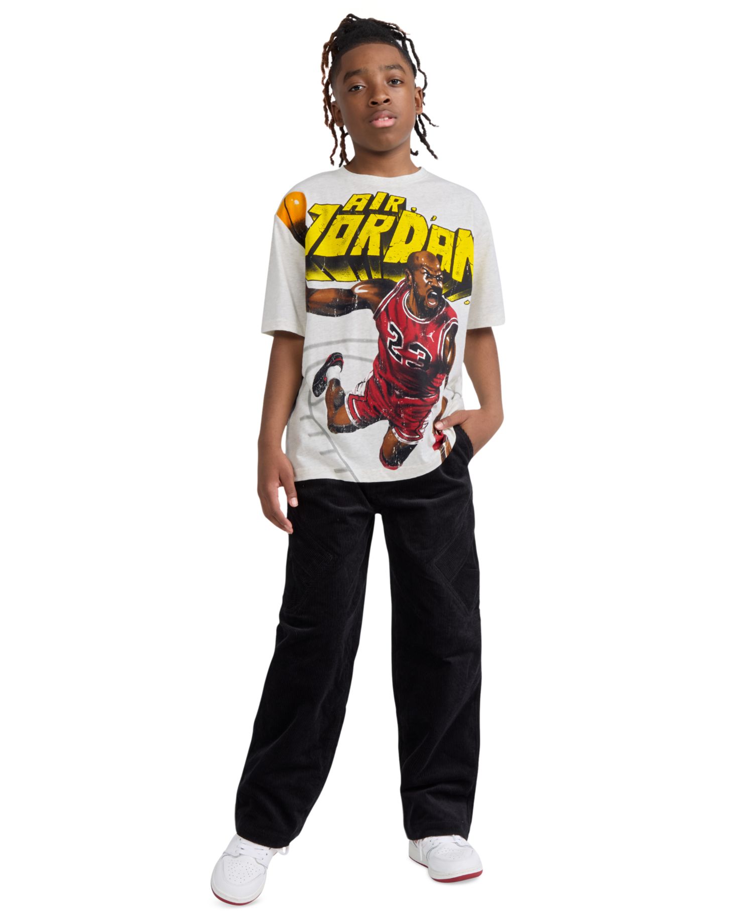 Boys' 8-20 Slam Dunk Crewneck T-Shirt