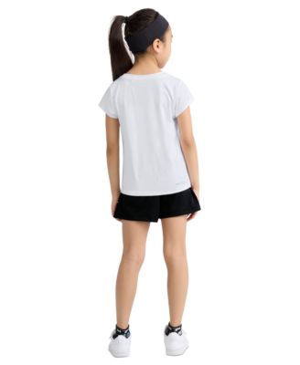 Girls' 4-6X All Day Play T-Shirt and Skort, 2-Piece Set