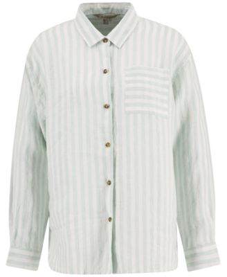 Women's Annie Striped Drop Shoulder Shirt