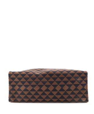 Horizontal Symbole Shopper Tote Jacquard