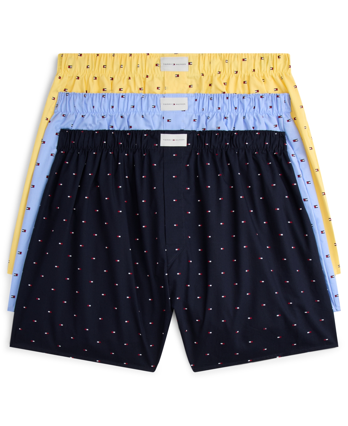 Tommy Hilfiger Men's 3-Pack Holiday Exclusive Woven Boxers
