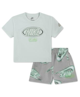 Toddler Boys' 2T-4T Sportswear Club Short-Sleeve T-Shirt and Shorts, 2-Piece Set