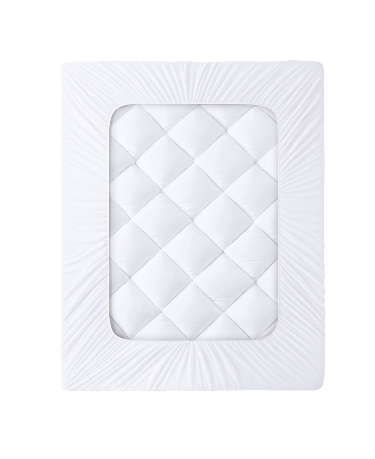 Unikome Waterproof Diamond-Quilted Ultra Plush Mattress Pad