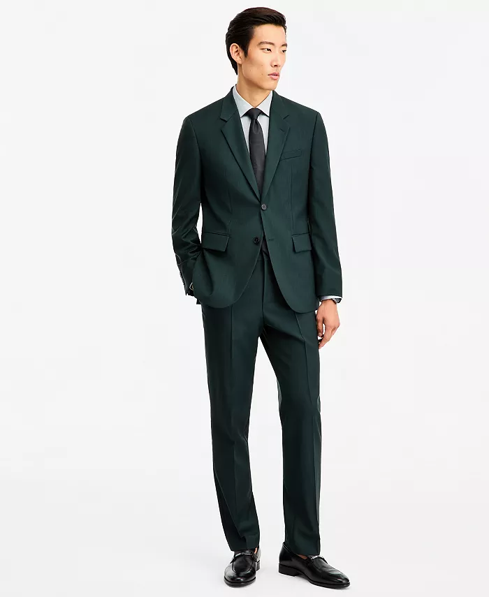Men's Modern-Fit Pinstripe Suit Jacket - thumbnail 4