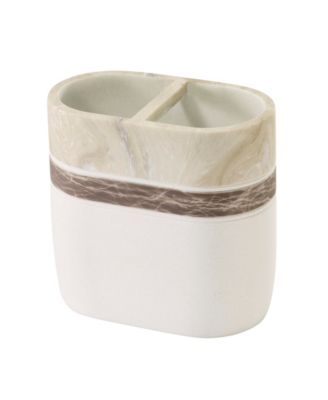 Tidal 4.25" Decorative Toothbrush Holder
