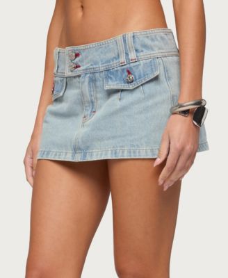 Women's Rae Denim Mini Skort