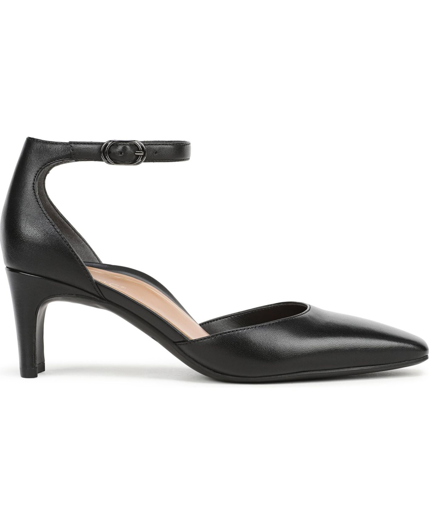Женские туфли Vionic Scarlett Heels, цвет: Чёрный кожаный — фото 2