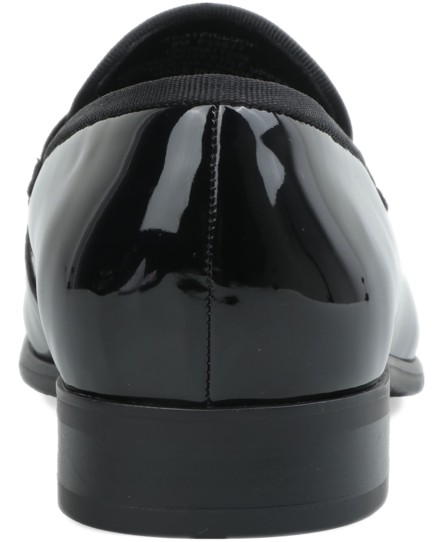 Мужские туфли Alfani Patent Leather Slip-On Dress Loafers, цвет: Чёрный — фото 3